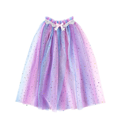 Great Pretenders dyrekostume, enhjørnings kappe og hårbøjle - str. 4-6 år