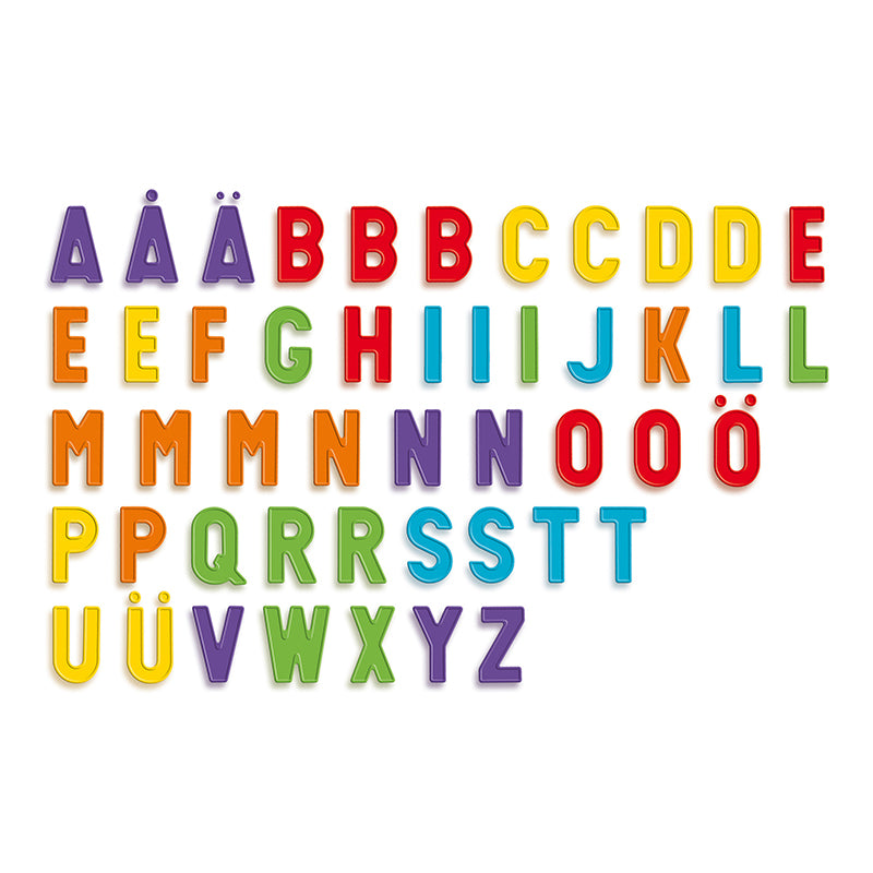 Quercetti Magnetisk tegnetavle m. bogstaver