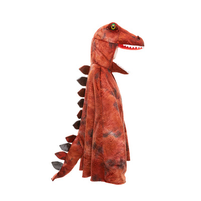 Great Pretenders udklædningstøj, Grandasaurus T-rex kappe og kløer - Str. 5-8 år