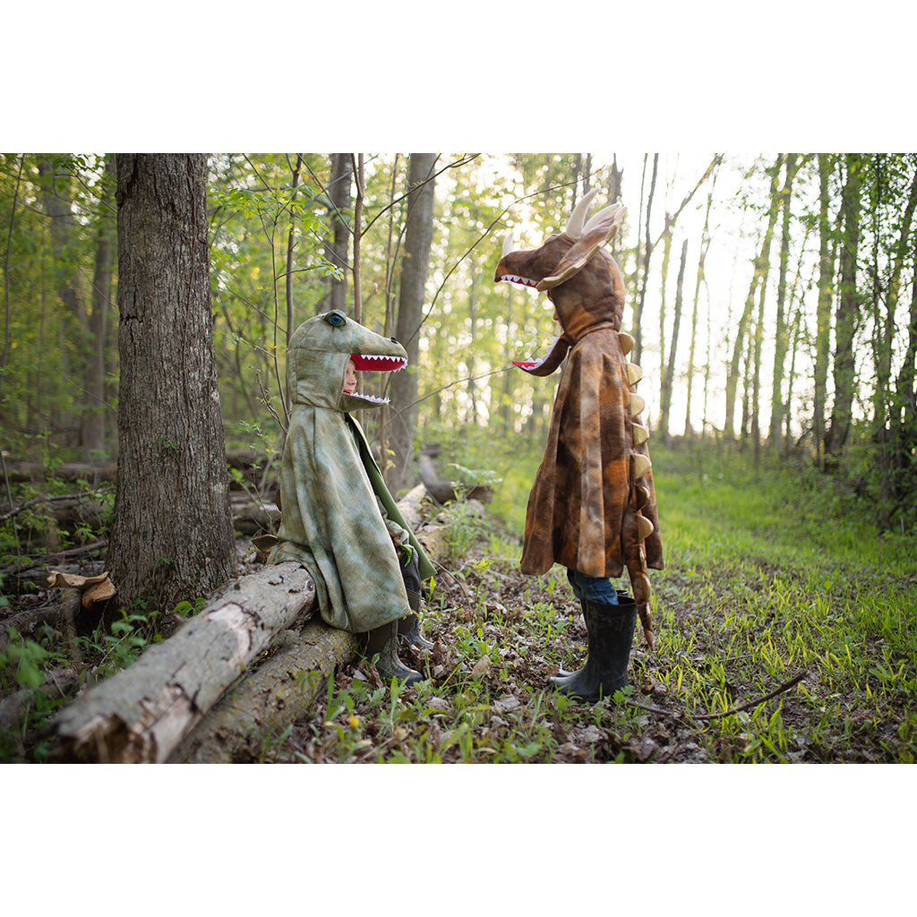 Great Pretenders dyrekostume, dinosaur kappe, T-Rex - str. 4-6 år