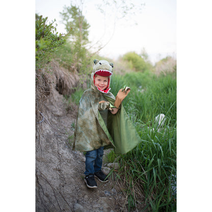 Great Pretenders dyrekostume, dinosaur kappe, T-Rex - str. 4-6 år