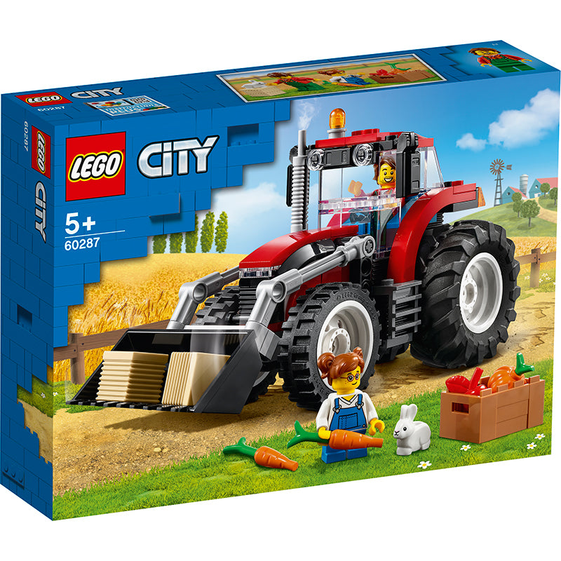 Utænkelig kaffe Smigre LEGO® City, Traktor - Køb her - billig fragt - hurtig levering! - Lirum  Larum Leg