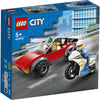 LEGO® City Police, Politimotorcykel på biljagt