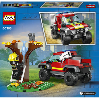 LEGO® City Fire, Firhjulstrukket redningsvogn