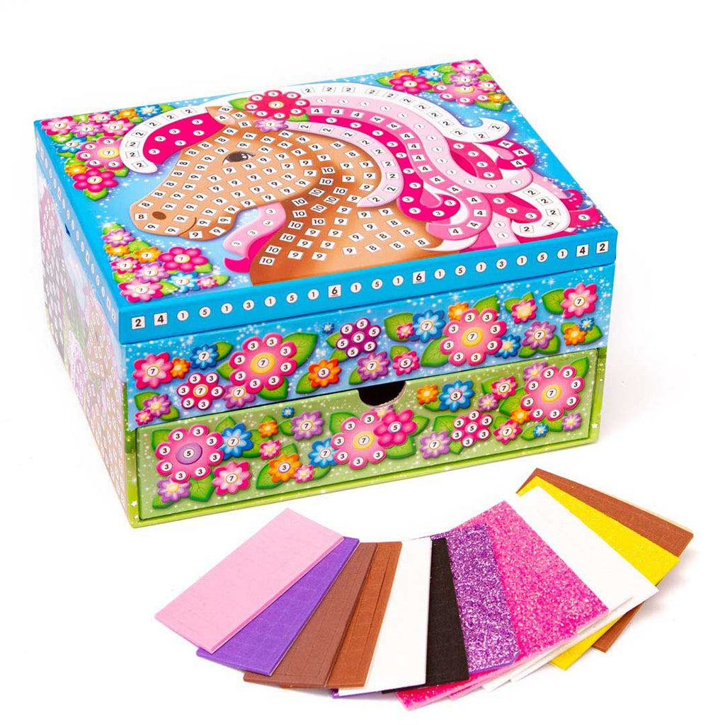 Sticky Mosaics smykkeskrin, Hest