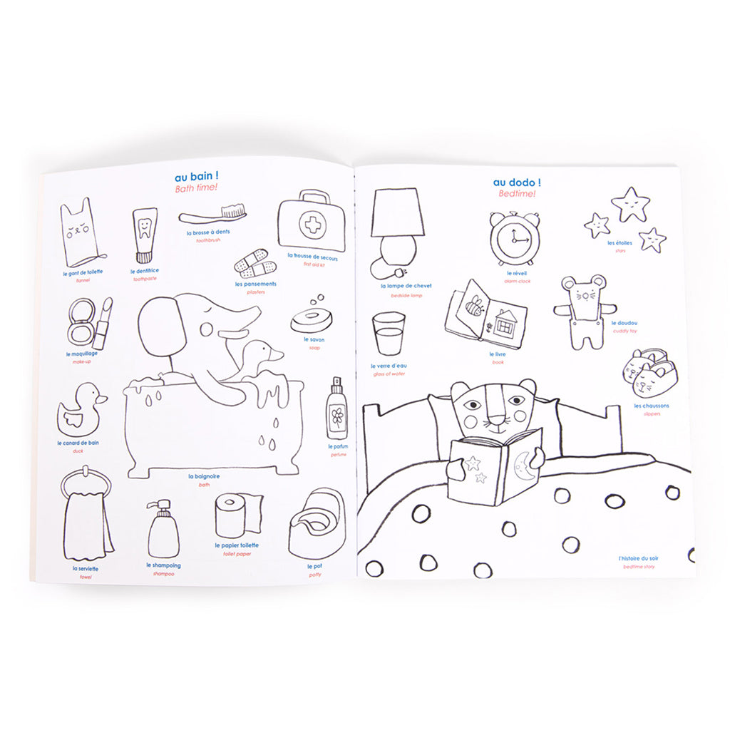 Moulin Roty klistermærkebog, Mit hverdagsliv