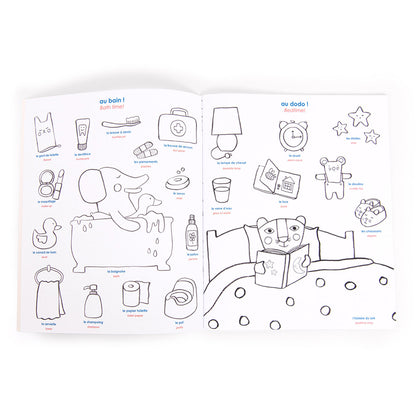 Moulin Roty klistermærkebog, Mit hverdagsliv