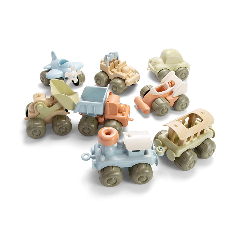 Dantoy Bioplast Køretøjer, Svanemærket - 8 stk