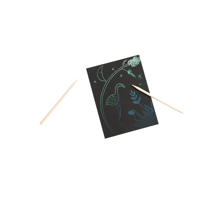 Moulin Roty scratch kort, ass.