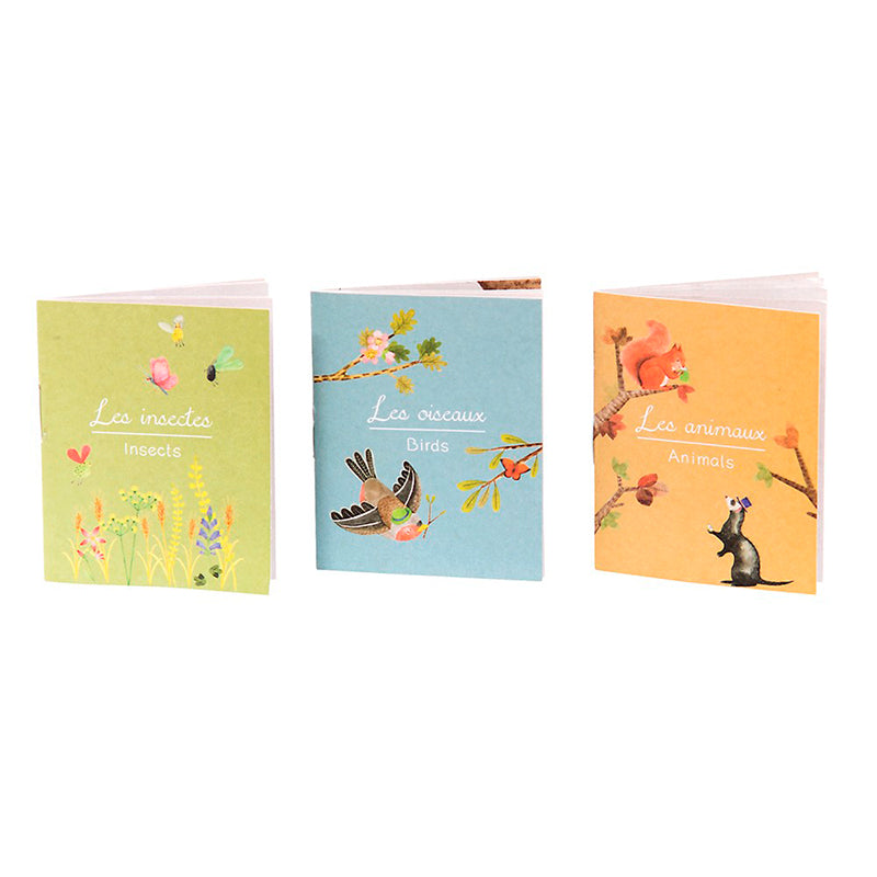 Moulin Roty lygte skyggespil, Fortæl en historie - Insekter, fugle og dyr