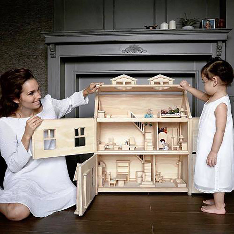 Plan Toys viktoriansk dukkehus