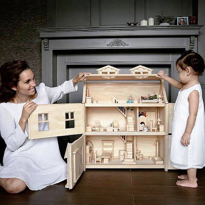 Plan Toys viktoriansk dukkehus