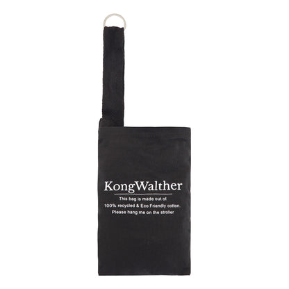 KongWalther barnevognsnet, Magic shopper - Black