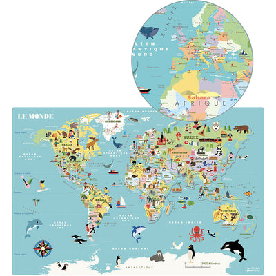 Vilac Magnetisk kort - Verden af Ingela Arrhenius