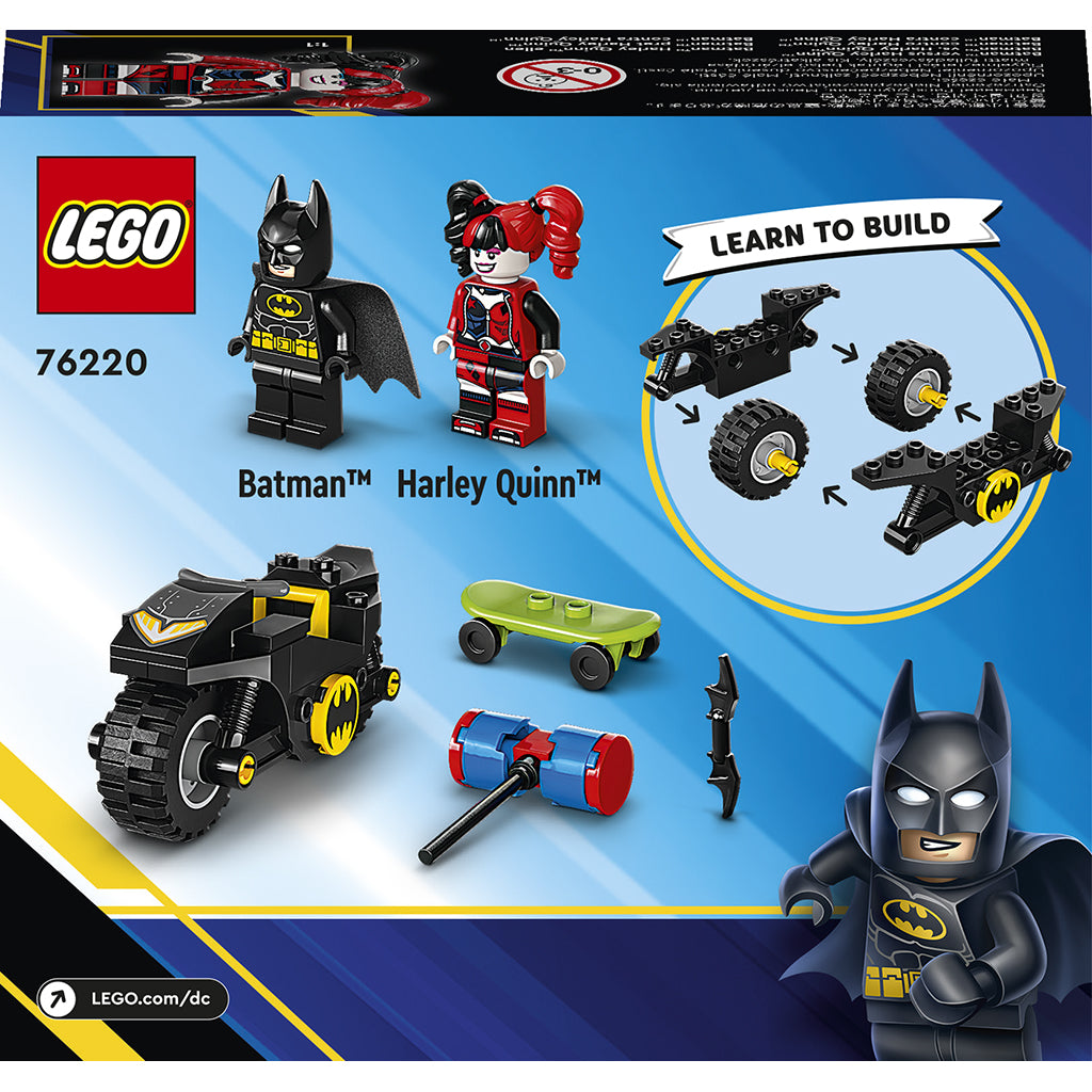 LEGO® Super Heroes, Batman™ mod Harley - Lirum Larum Leg