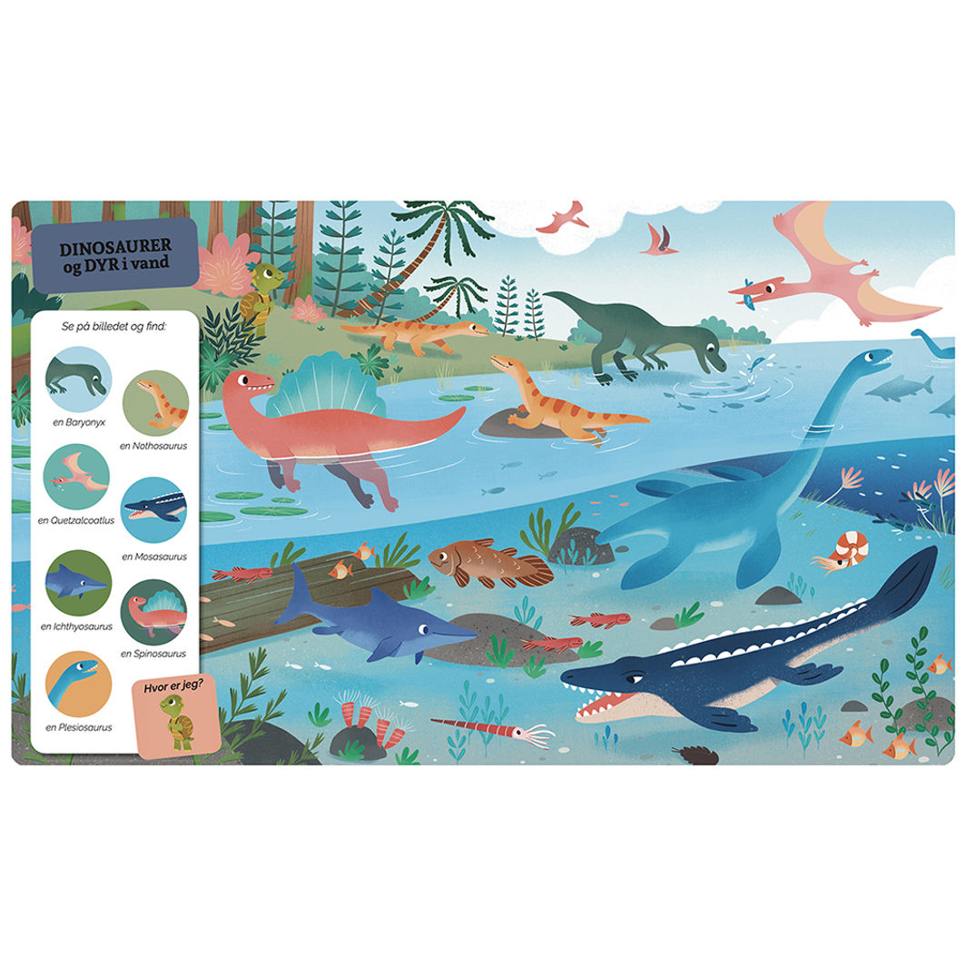 Forlaget Room2Play, Søg og Find - Dinosaurer