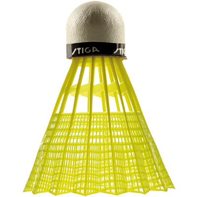 Stiga Badmintonbold, 3 stk. - mix farver