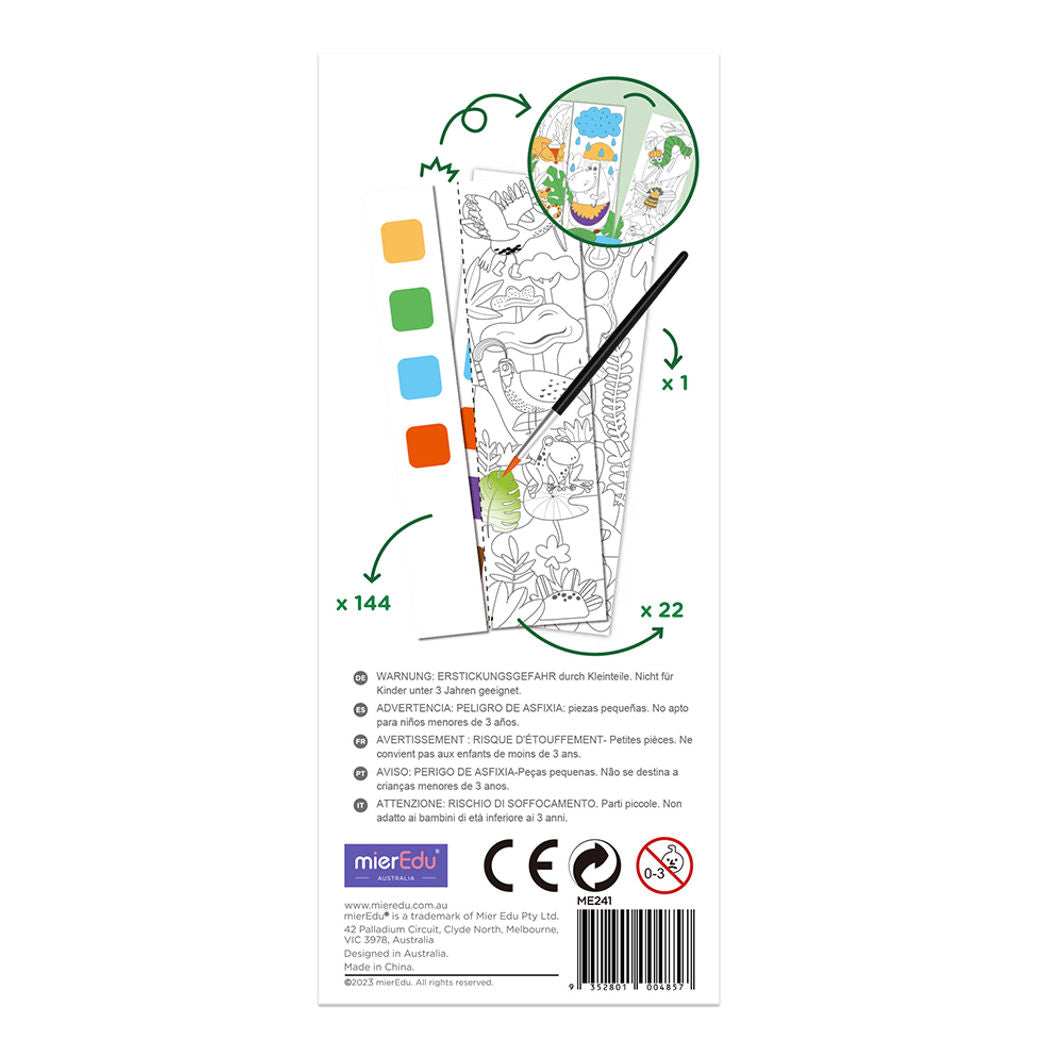 mierEdu, Vandfarve malehæfte - Dyrevenner