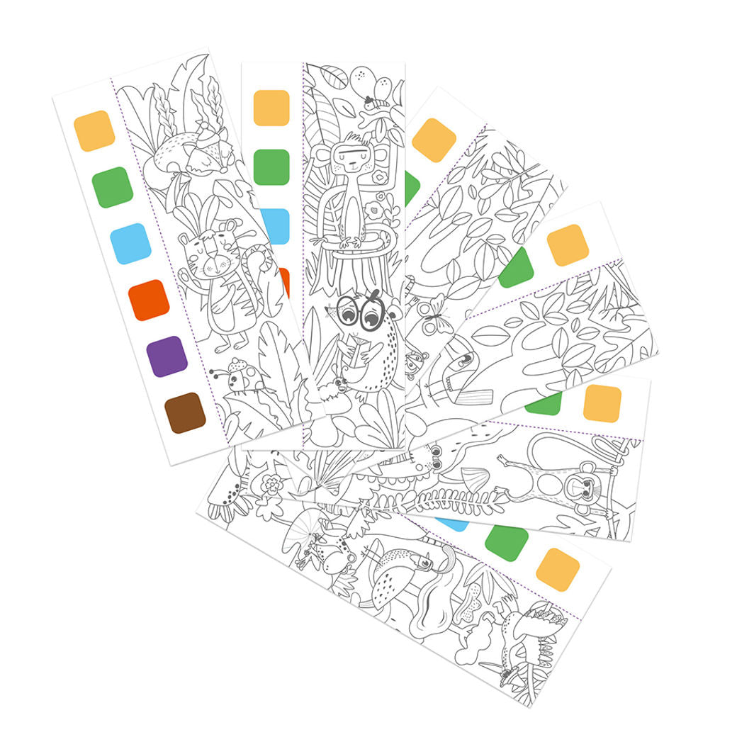 mierEdu, Vandfarve malehæfte - Dyrevenner