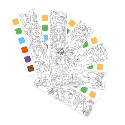 mierEdu, Vandfarve malehæfte - Dyrevenner
