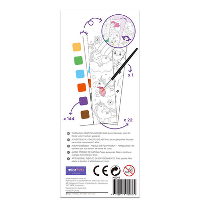 mierEdu, Vandfarve malehæfte - Fantasiverden