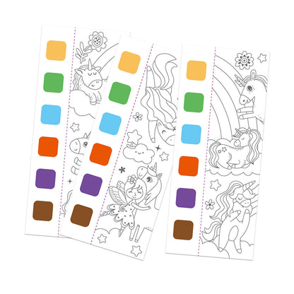 mierEdu, Vandfarve malehæfte - Fantasiverden