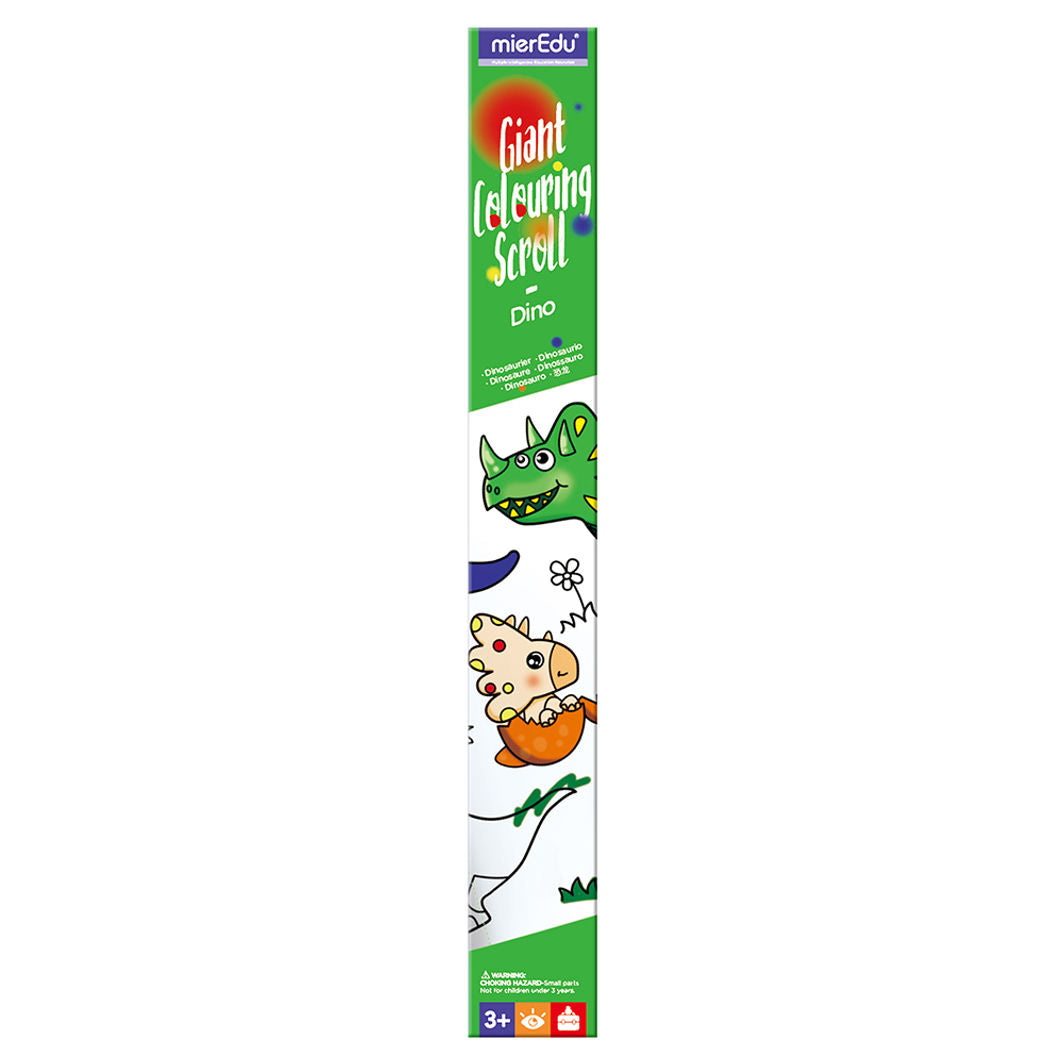 mierEdu, Kæmpebanner til farvelægning - Dinosaurer