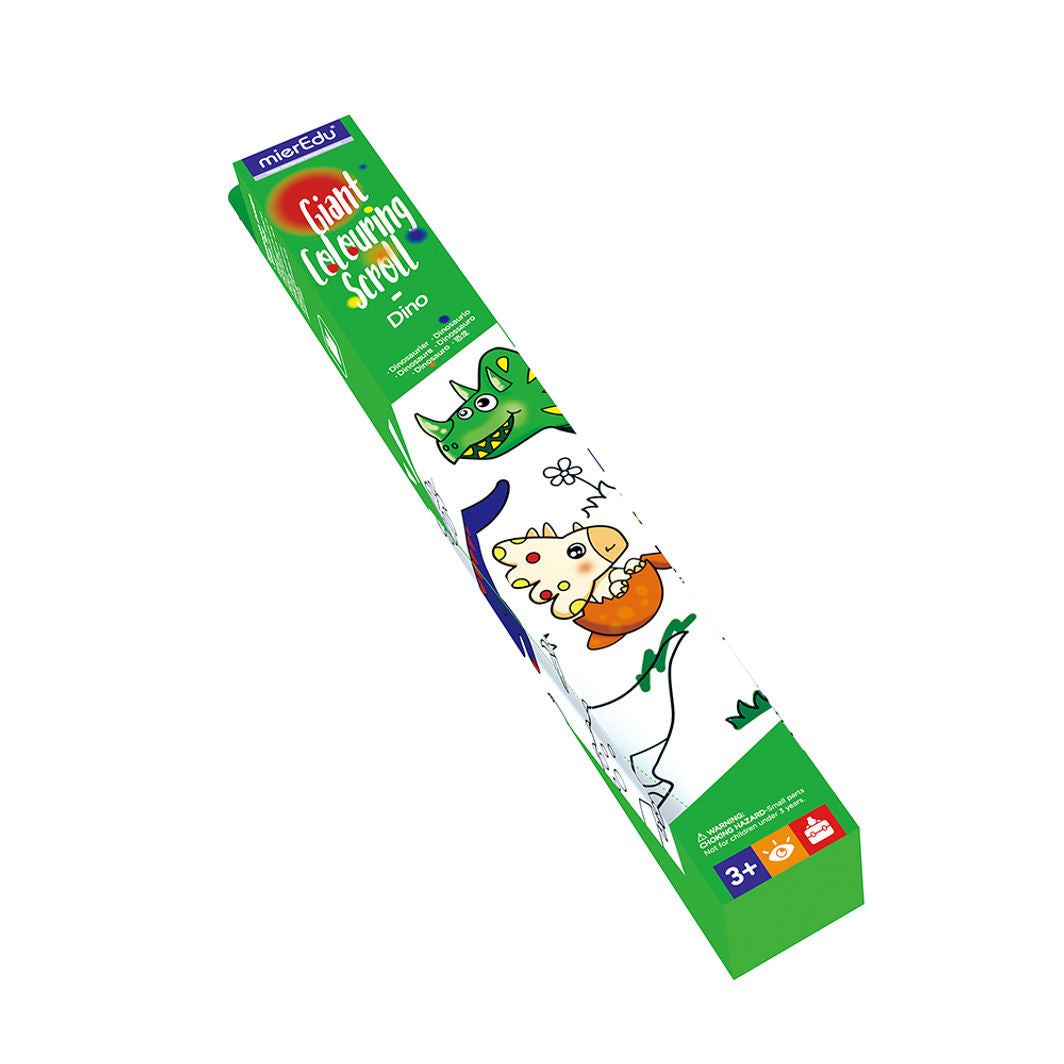 mierEdu, Kæmpebanner til farvelægning - Dinosaurer