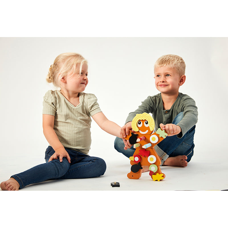 Mamamemo legemad i træ, Kagekone