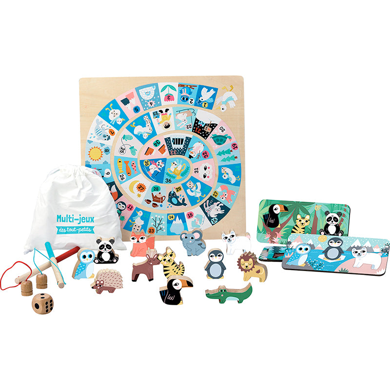 Vilac 5-i-1 spil, Iceland af Michelle Carlslund