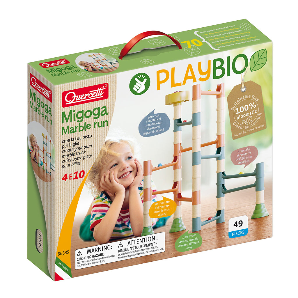 Quercetti kuglebane, Play Bio - Migoga marble run basic