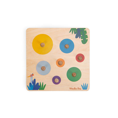 Moulin Roty, Aktivitetsleg med tandhjul- Les Toupitis