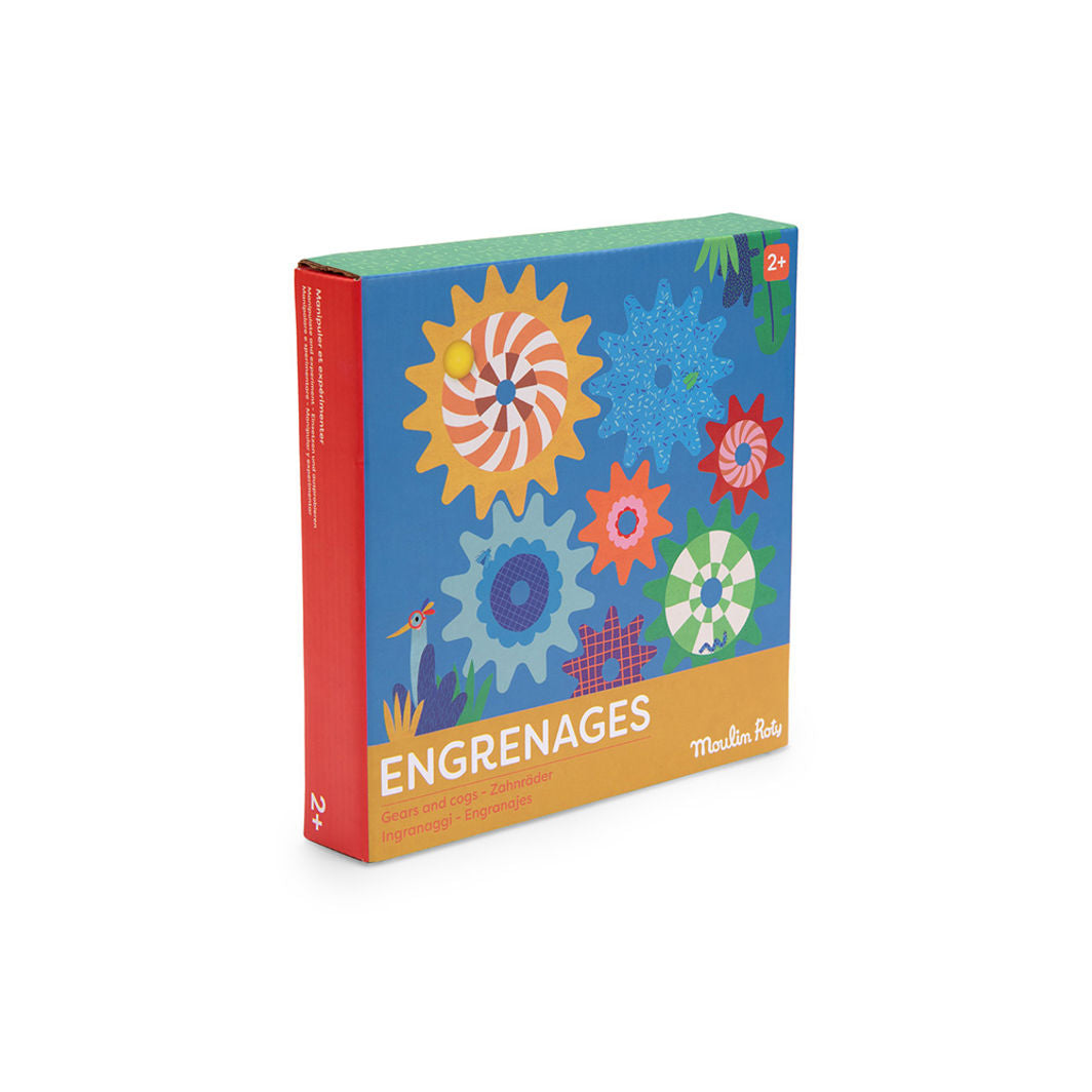 Moulin Roty, Aktivitetsleg med tandhjul- Les Toupitis