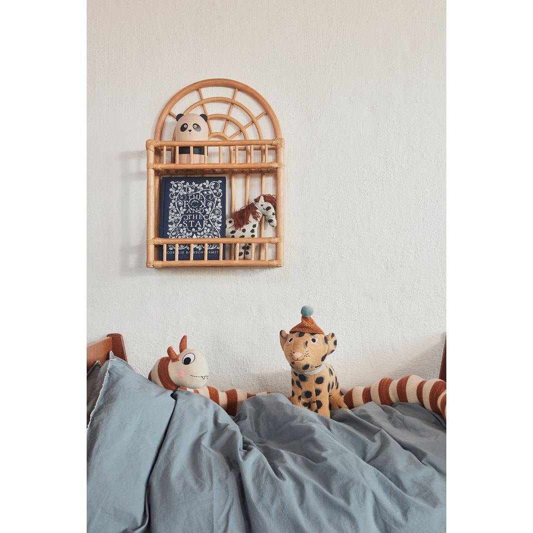 OYOY tøjdyr, Lille Pelle Pony - Råhvid / Sort