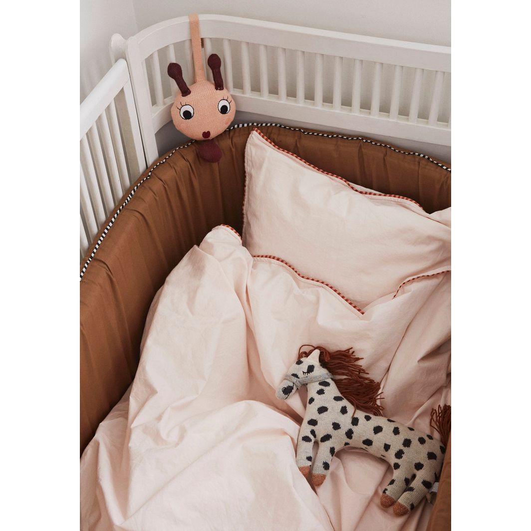 OYOY tøjdyr, Lille Pelle Pony - Råhvid / Sort