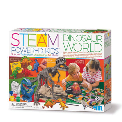 4M Steam powered kids, Dinosaurernes verden