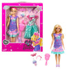 Barbie dukke My first deluxe doll blonde, inkl 2 sæt tøj