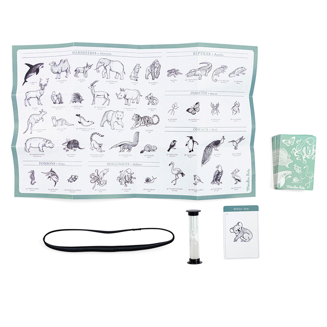 Moulin Roty, Spil - Hvem er jeg - Dyr