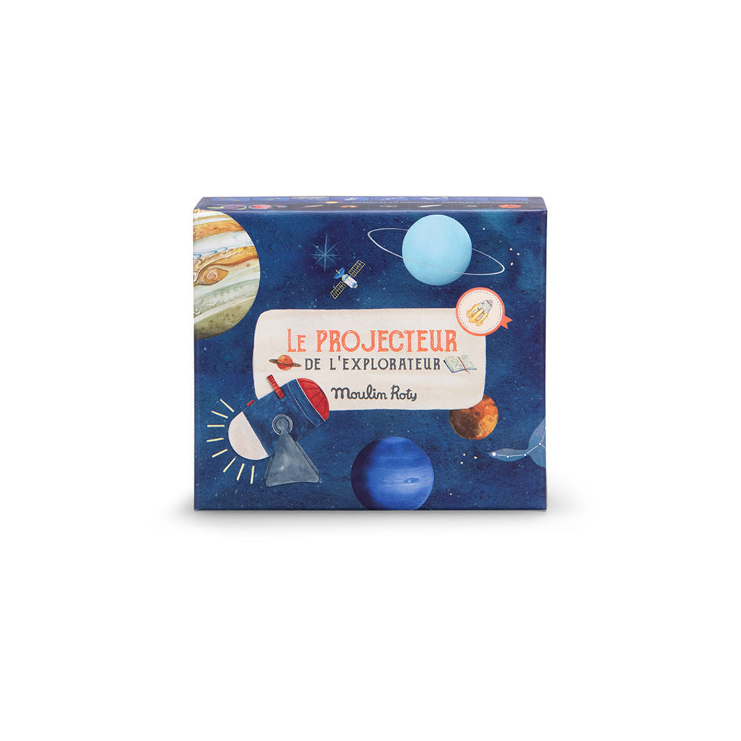 Moulin Roty Miniprojektor, Rummet