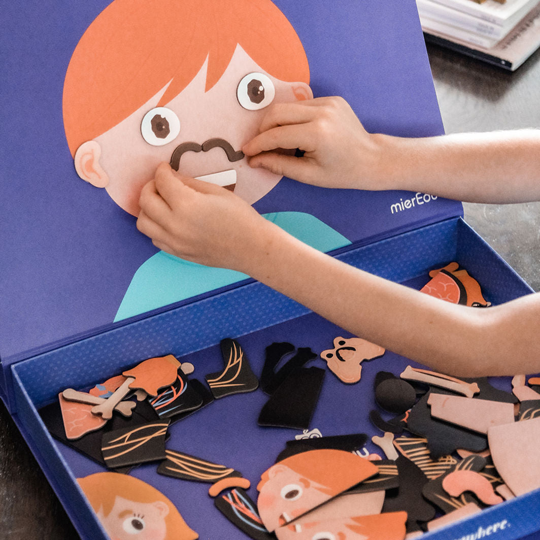 mierEdu, Magnetisk legesæt - Lær om kroppens funktioner