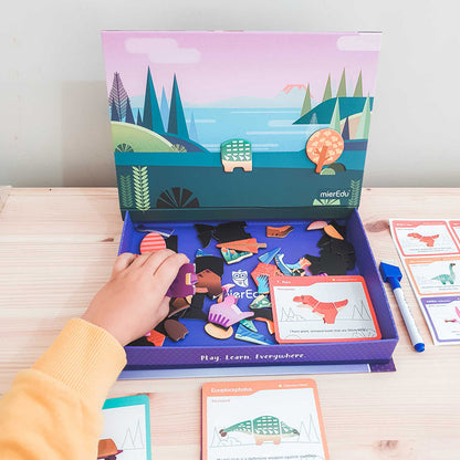 mierEdu, Magnetisk legesæt - Dinosaurer