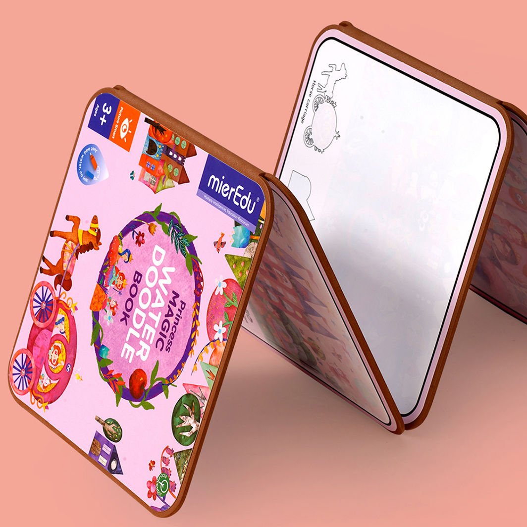 mierEdu, Mal med vand malebog - Prinsesse