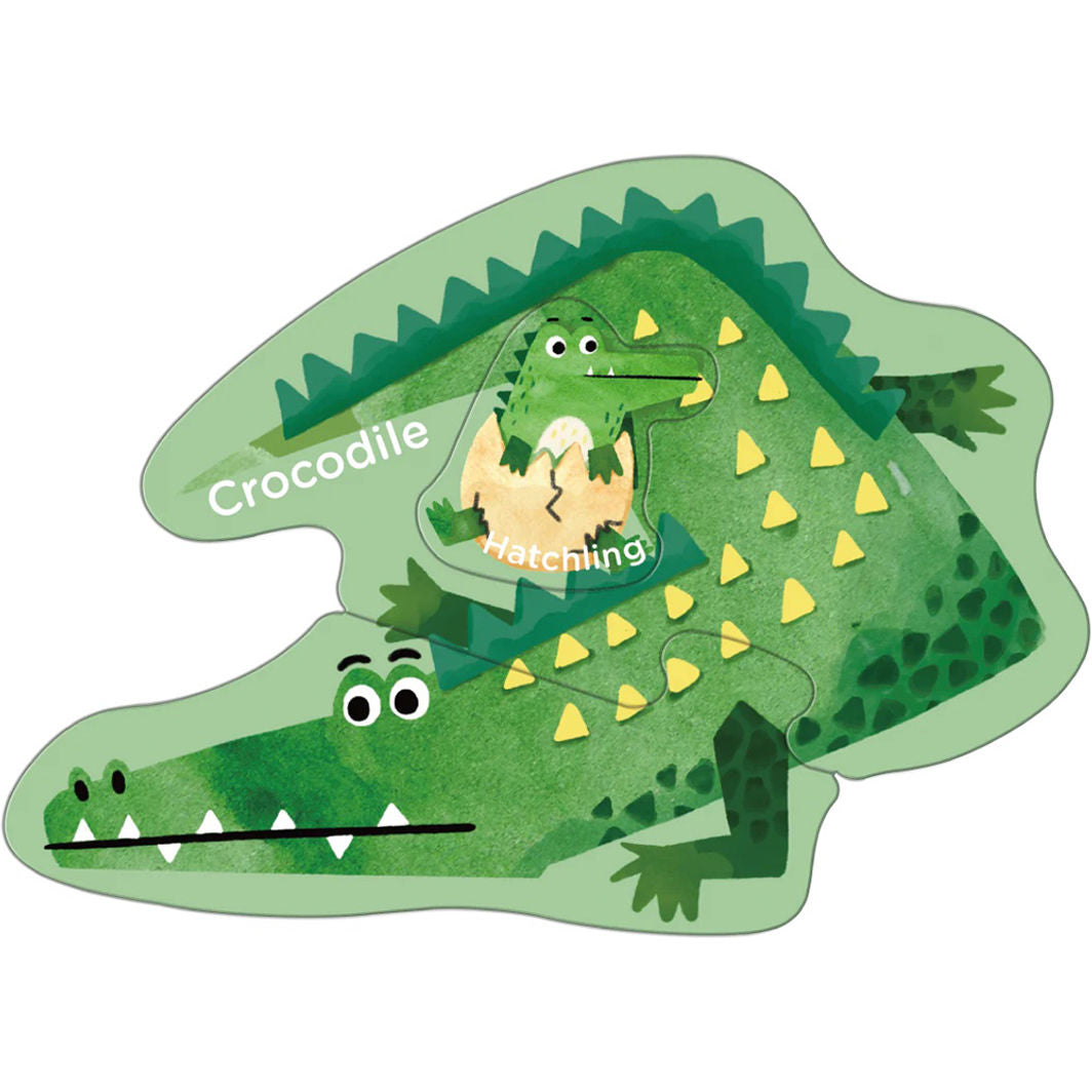 mierEdu, Puslespil 8x3 brk - Trin 1 - Dyreunge med forælder