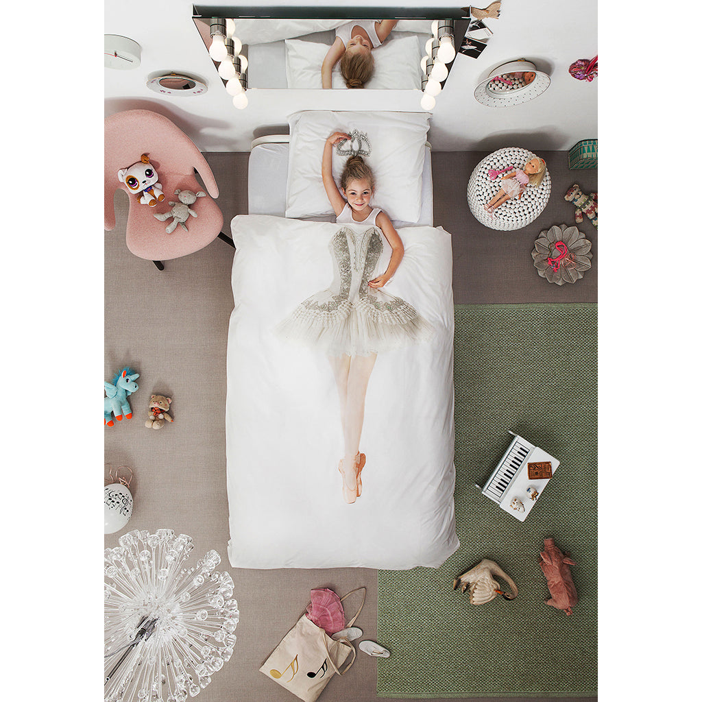 Snurk voksensengetøj, økologisk - Ballerina