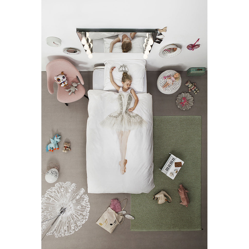 Snurk voksensengetøj, økologisk - Ballerina