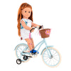 Our Generation dukketilbehør, cykel med støttehjul
