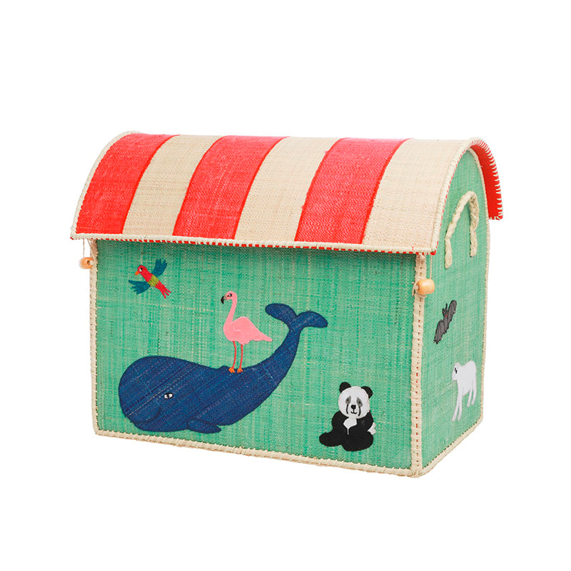 Rice kurvehus til opbevaring, Dyr