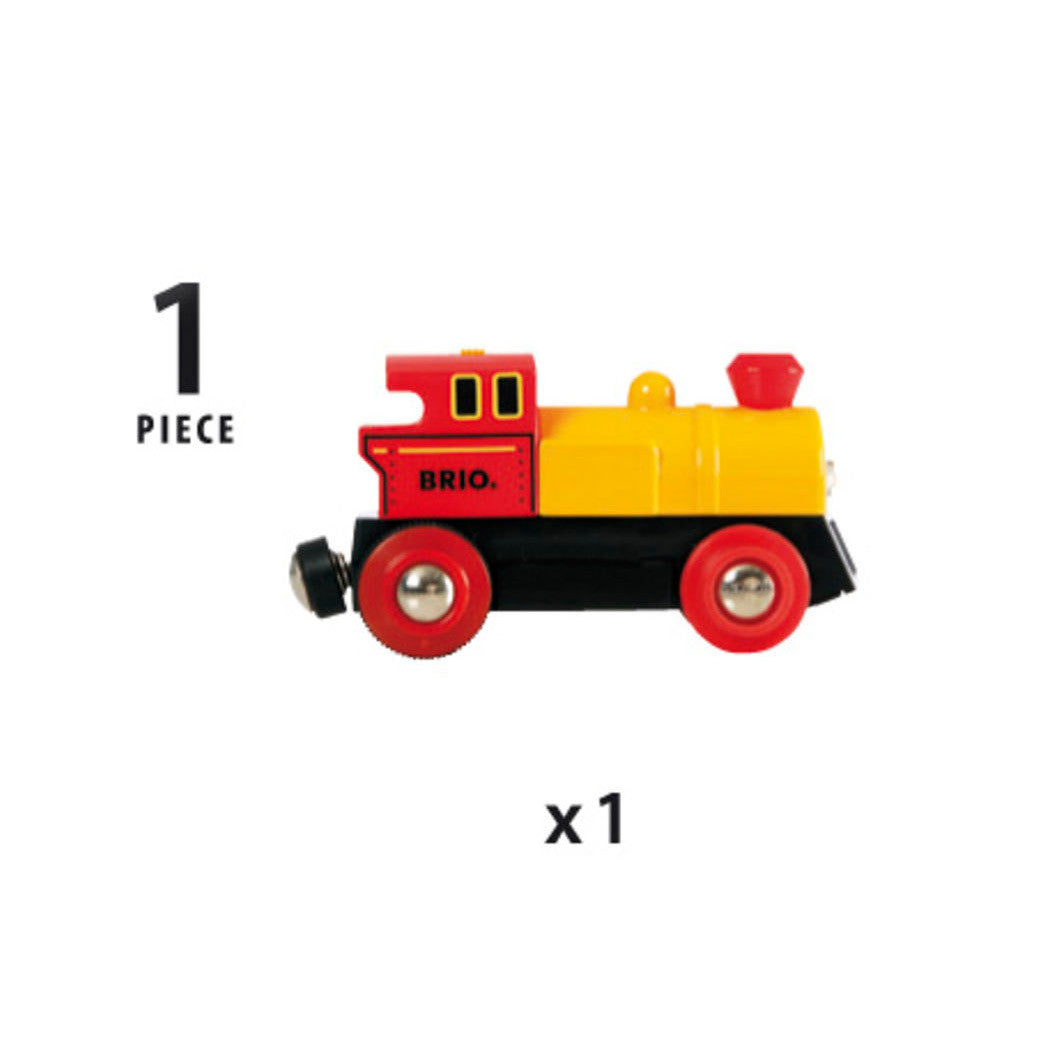 Brio Tovejs lokomotiv, batteridrevet