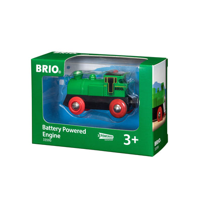 Brio Grønt lokomotiv, batteridrevet