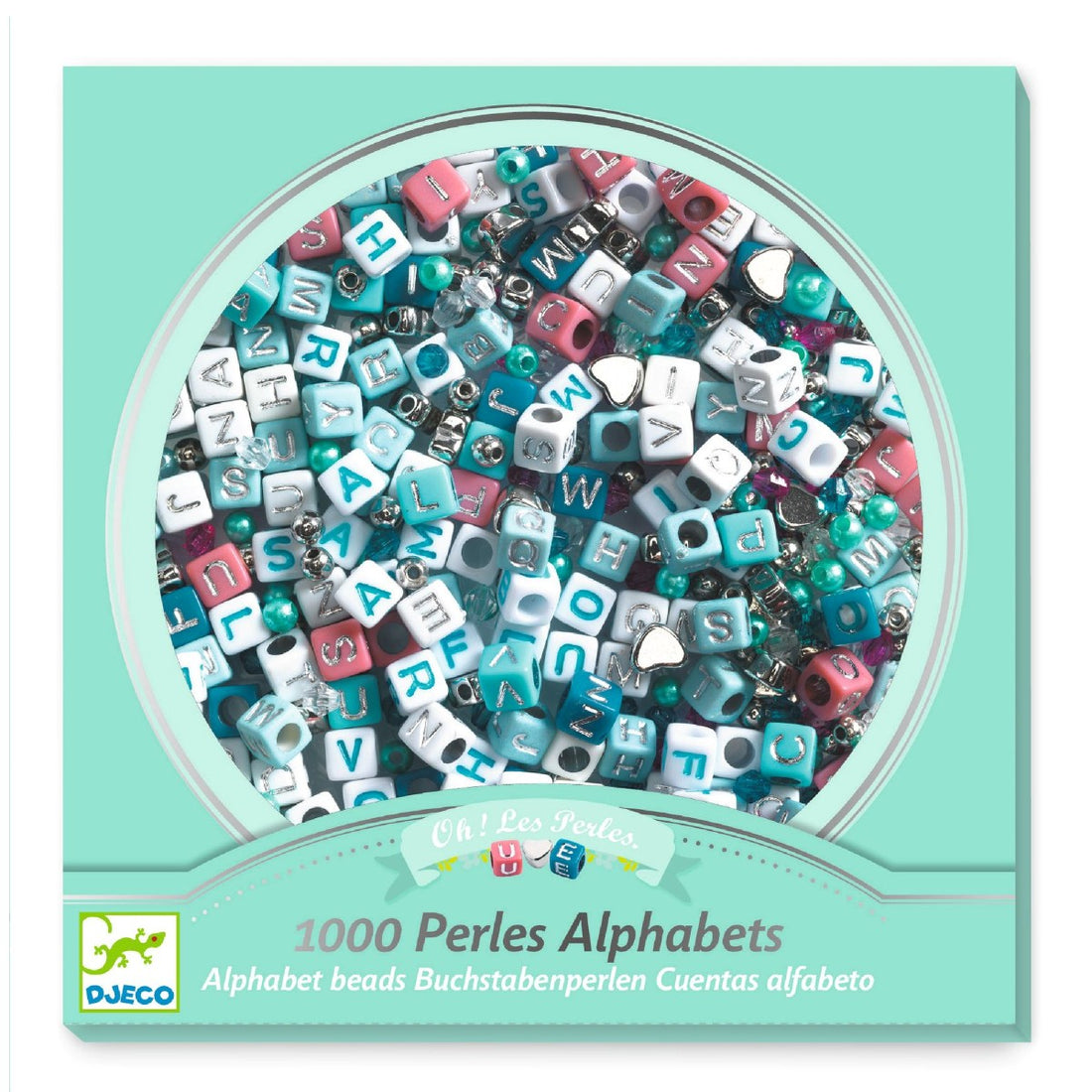 Djeco Perler, Alfabet, Silver